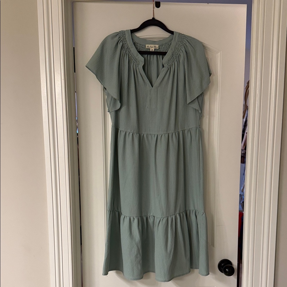 Madewell Sage Midi Dress